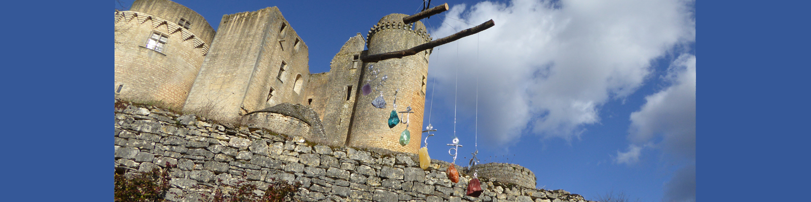 Mobiles en Pierres Création LE SAULE REVEUR